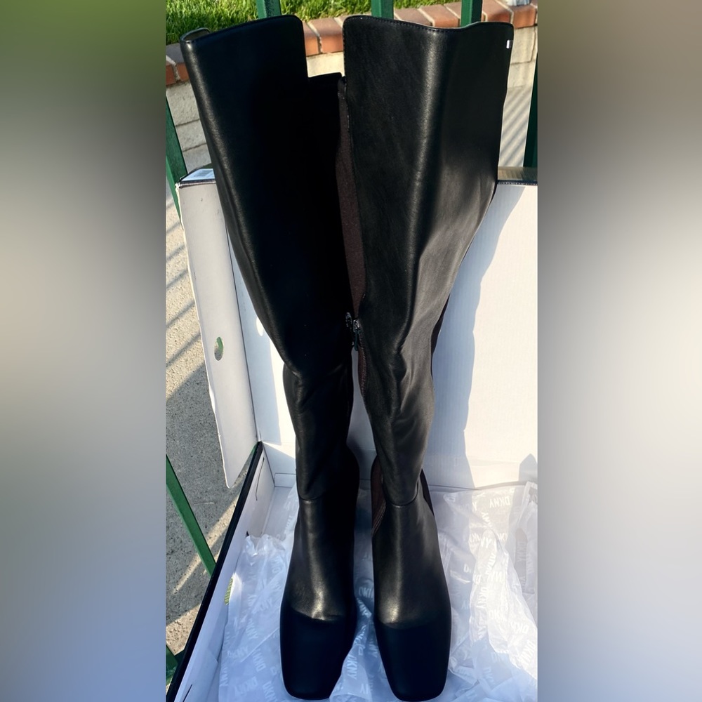Brand New DKNY Cilli Over The Knee Boots Size 9.5 Still In it’s box.